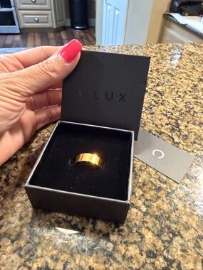 OLUX Gold-Tone Ring in Presentation Box